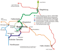 Verkehrsbeziehungen Schiene