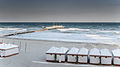 Beach Cabins in front of Hotel Excelsior (Lido di Venezia)