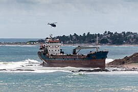 Starboard Bow view of MV Maa