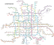 Beijing Subway System as of 2020