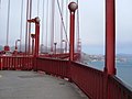 Bicycling across Golden Gate Bridge, 2006 (10375946435).jpg