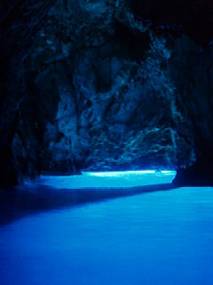 Blue Grotto (Biševo) sea cave in Biševo