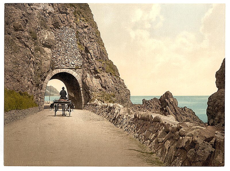 File:Black Cave Tunnel. County Antrim, Ireland LOC 4426680005.jpg