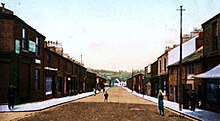 View of Blackburn Road, Great Harwood, circa 1910