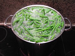 Haricots verts cueillis à la main 1kg direct producteur