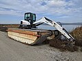* Nomeamento A Bobcat E50 mini excavator with oversized treads, parked near the treatment ponds at the Sunnyvale Water Pollution Control Plant in Sunnyvale, California. --Grendelkhan 10:39, 20 May 2024 (UTC) * Promoción  Support Good quality. --MB-one 13:52, 20 May 2024 (UTC)