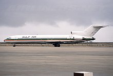 The aircraft involved in 1987, while still in service with Gulf Air Transport