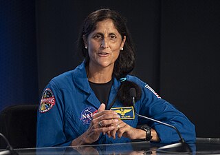 <span class="mw-page-title-main">Sunita Williams</span> American astronaut and Navy officer (born 1965)