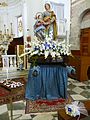 Cassa processionale dell'abbazia di Sant'Andrea di Borzone, Borzonasca, Liguria, Italia