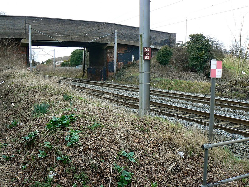 File:Bridge over railway near Marston Green - geograph.org.uk - 1768809.jpg