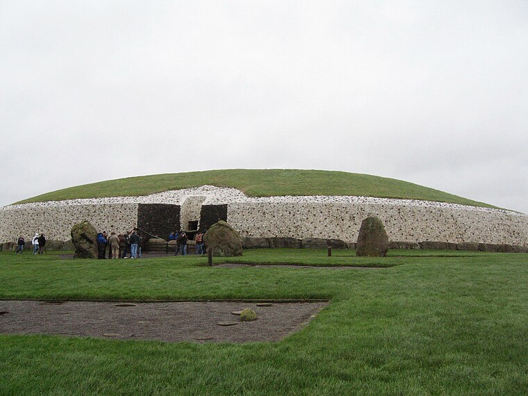 Brú Na Bóinne Archaeological Park Map - County Meath, Ireland