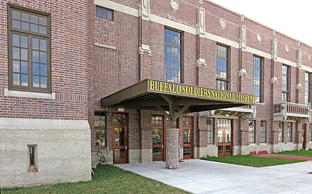 Entrance to Buffalo Soldiers National Museum