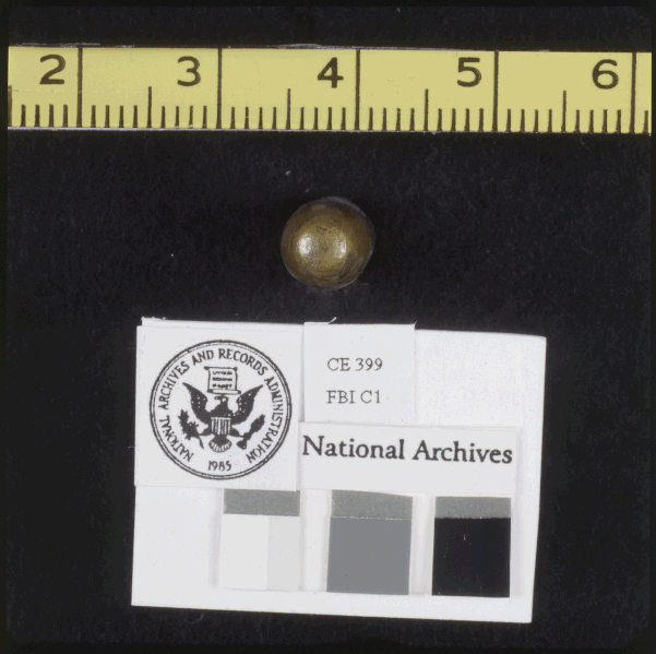 File:Bullet Found on Stretcher at Parkland Memorial Hospital - NARA - 305144 (page 6).gif