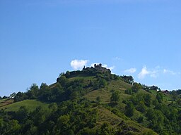 Buzim Castle seen from Buzim, Bosnia-Herzegovina.JPG