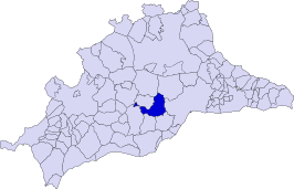 Kaart van Cártama