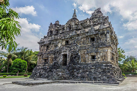 Sari Temple, an 8th century Buddhist vihara in Yogyakarta, Indonesia