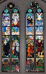 Vorschaubild für Glasmalereien von Mehoffer (Kathedrale Freiburg im Üechtland)