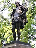 Thumbnail for File:Central Park Shakespeare statue 03.jpg