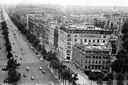 Champs-Élysées from the top of the Arc de Triomphe, Paris 1965.jpg
