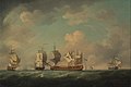 Charles Brooking - The Capture of the "Marquis d'Antin" and the "Louis Erasme" - Google Art Project.jpg