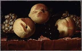 Pêches et raisins, musée des beaux-arts de Rennes[3]