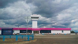 Aeropuerto de Cheremshanka (Krasnoyarsk), mayo de 2021.jpg