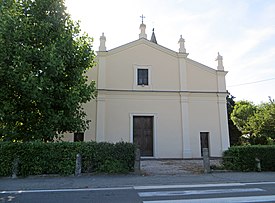 Chiesa dei Santi Quirico e Giulitta (San Quirico, Sissa Trecasali) - facciata 2019-06-23.jpg
