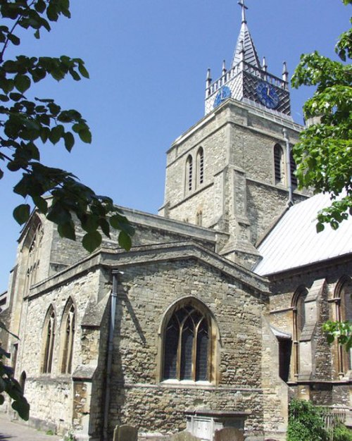 St Mary the Virgin's Church, Aylesbury's parish church.