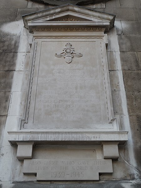 File:City of London Artillery war memorial (St Lawrence Jewry).jpg