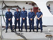Coastguard Cutter Hamilton Crew 2010