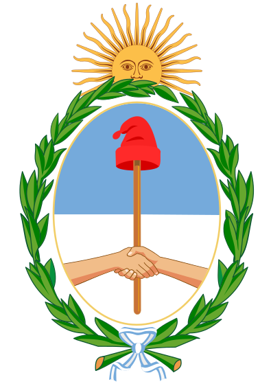 Apuntes de Mitología y Etimología - Página 8 395px-Coat_of_arms_of_Argentina.svg