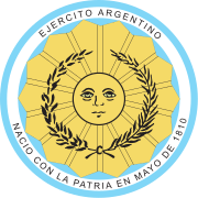 Escudo del Ejército Argentino.