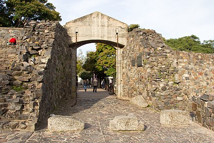 Draw bridge at the old town gate