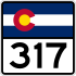 State Highway 317 marcatore