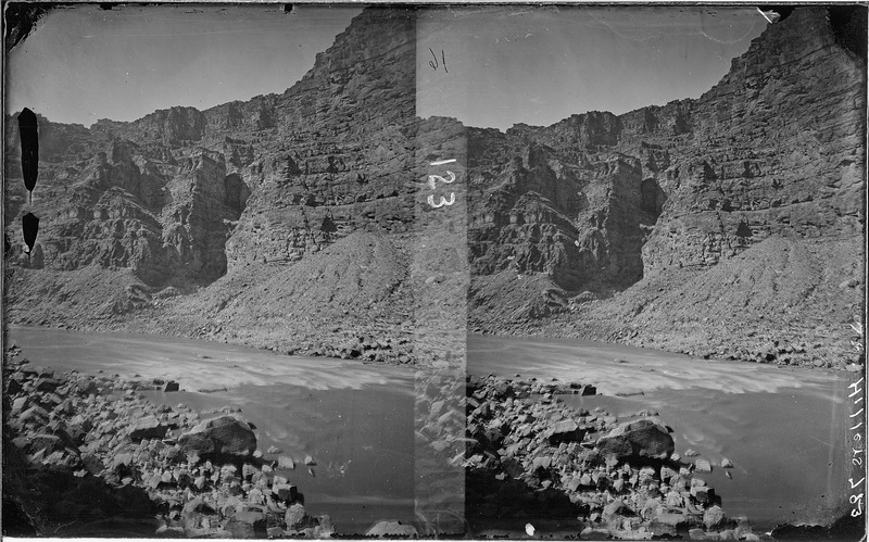 File:Colorado River. Cataract Canyon, low water. Old nos. 313, 418, 408, 793. - NARA - 517964.tif