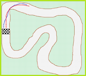 na competição do jogo, o jogador usou o carro de alta velocidade para  vencer no jogo de corrida. competição e-sport car racing. 2919767 Vetor no  Vecteezy