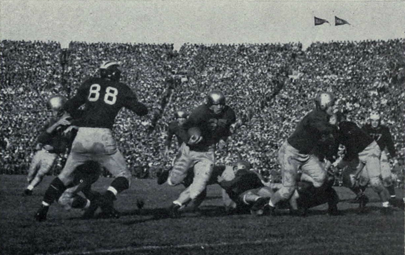 File:Creighton Miller against Michigan in 1943.png