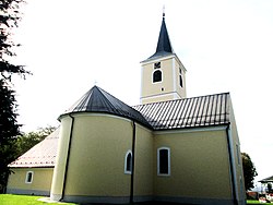 St. Michael Church in Miholec, Croatia.