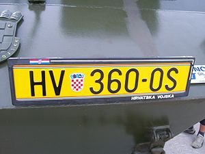 Registarske Oznake Za Vozila U Hrvatskoj