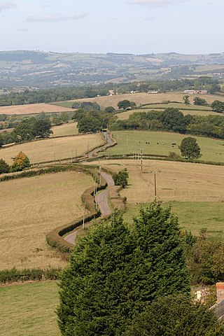 <span class="mw-page-title-main">Cwmcarvan</span> Human settlement in Wales