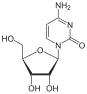 Хемиска структура на цитидин