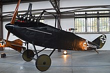 The aircraft at the Polish Aviation Museum, Krakow (2013) DFW C.Vc '17077-17' (14205049168).jpg