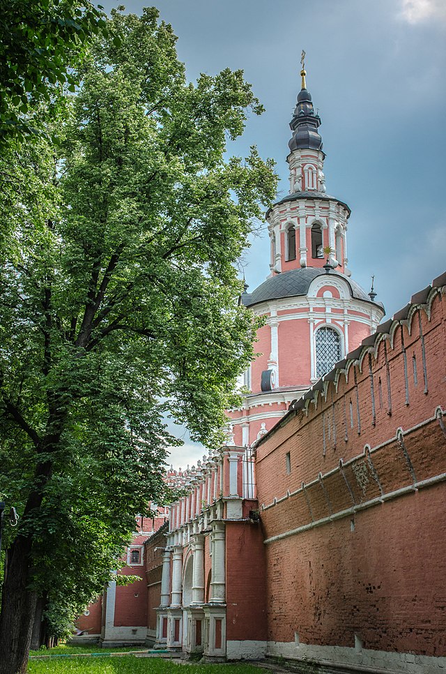 Донской монастырь в Москве архитектура