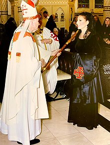 The Investiture of Dame Lourett Russell Grant into the "Order of The Holy Sepulchre" Dame2022.jpg