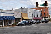 Dawson Historic District, Dawson, Georgia, U.S. This is an image of a place or building that is listed on the National Register of Historic Places in the United States of America. Its reference number is 97001090.