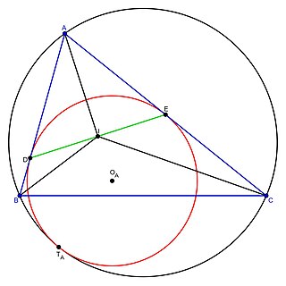 <span class="mw-page-title-main">Mixtilinear incircles of a triangle</span>