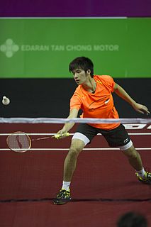 Derek Wong Badminton player