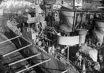 Visby i torrdocka under andra världskriget