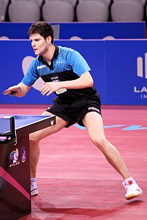 <span class="mw-page-title-main">Dimitrij Ovtcharov</span> German table tennis player