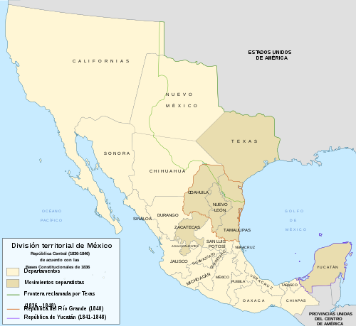 Organización territorial de México - Wikipedia, la ...
